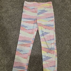 Ideology Multicolor Striped Kids Leggings